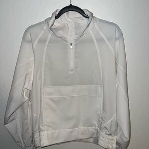 Athleta Boundless Popover Windbreaker Zip-Up Pullover Size M